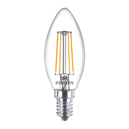 Philips Żarówka LED x3 Sztuki E14 4,3W=40W 2700K
